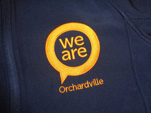 Load image into Gallery viewer, Navy Men's Orchardville Embroidered Soft Shell Jacket