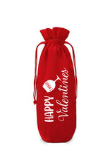 Load image into Gallery viewer, Personalised Valentines bottle gift bag