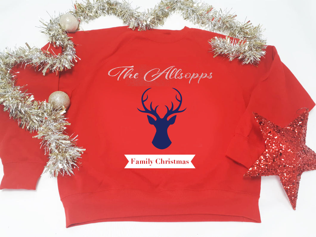Personalised Family Christmas Jumper - Childrens